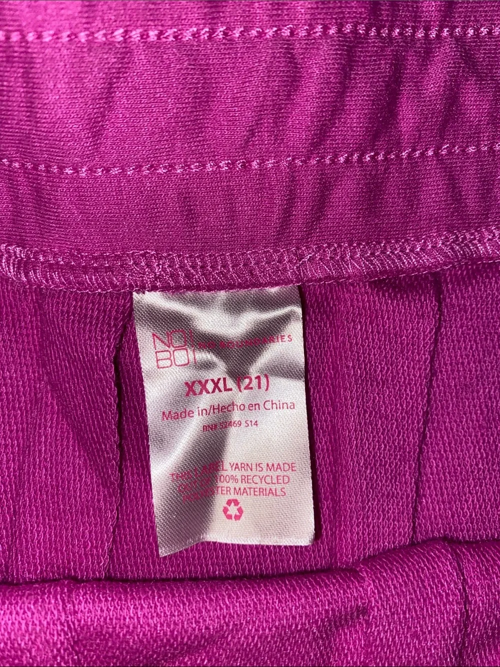 No Boundaries Bright Pink Pleated Skater Skirt with White Drawstring